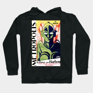 Metropolis Novel with Robot Hoodie